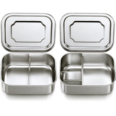 small metal lunch box|simple steel lunch box.